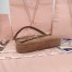 Miu Miu Aventure Small Shoulder Bag in Brown Suede Leather