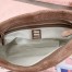 Miu Miu Aventure Small Shoulder Bag in Brown Suede Leather
