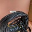 Miu Miu Wander Hobo Mini Bag in Black Matelasse Leather