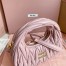 Miu Miu Wander Hobo Mini Bag in Powder Pink Matelasse Leather