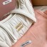 Miu Miu Wander Hobo Mini Bag in White Matelasse Leather