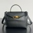 Bottega Veneta Ciao Ciao Small Bag in Black Calfskin