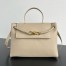 Bottega Veneta Ciao Ciao Medium Bag in Ecru Calfskin