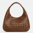 Bottega Veneta Campana Medium Bag in Nocciola Intrecciato Lambskin