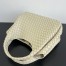 Bottega Veneta Campana Medium Bag in Sea Salt Intrecciato Lambskin