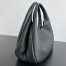 Bottega Veneta Campana Large Bag in Black Caflskin