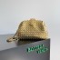 Bottega Veneta Small Lauren 1980 Bag in Gold Intrecciato Lambskin