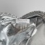 Bottega Veneta Small Lauren 1980 Bag in Silver Intrecciato Lambskin