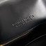Bottega Veneta Small Liberta Bag in Black Calfskin