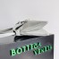 Bottega Veneta Medium Liberta Bag in Grey Calfskin