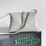 Bottega Veneta Medium Liberta Bag in Grey Calfskin