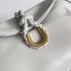 Bottega Veneta Medium Liberta Bag in Grey Calfskin