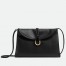 Bottega Veneta Medium Liberta Bag in Black Calfskin