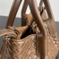 Bottega Veneta Pinacoteca Small Bag in Nocciola Intrecciato Calfskin