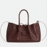 Bottega Veneta Pinacoteca Small Bag in Barolo Intrecciato Calfskin