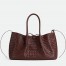 Bottega Veneta Pinacoteca Large Bag in Madder Intrecciato Calfskin