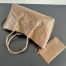 Bottega Veneta Pinacoteca Large Bag in Nocciola Intrecciato Calfskin