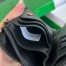 Bottega Veneta Small Bi-Fold Wallet in Black Intrecciato Lambskin