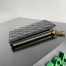 Bottega Veneta Medium Bi-Fold Wallet in Black Intrecciato Lambskin
