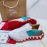 Christian Louboutin Women's White/Green Loubishark Sneakers