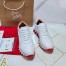 Christian Louboutin Women's White Loubishark Sneakers