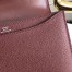 Hermes 2002 20cm Bag In Bordeaux Evercolor Calfskin