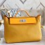 Hermes 24/24 29 Bag In Curry Clemence Calfskin