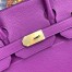 Hermes Birkin HAC 50 Handmade Bag in Anemone Clemence Leather