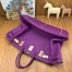 Hermes Birkin HAC 50 Handmade Bag in Anemone Clemence Leather