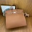 Hermes Birkin HAC 50 Handmade Bag in Gold Clemence Leather