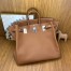 Hermes Birkin HAC 50 Handmade Bag in Gold Clemence Leather