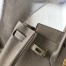 Hermes Grey Clemence Birkin 30cm Bag