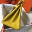 Hermes Yellow Clemence Birkin 30cm Bag