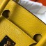 Hermes Yellow Clemence Birkin 30cm Bag