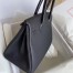Hermes Black Touch Birkin 30cm Bag Matte Niloticus Crocodile Skin