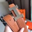 Hermes Constance Belt Buckle & Brown Clemence 38 MM Strap 