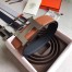 Hermes Constance Belt Buckle & Brown Clemence 38 MM Strap 