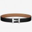 Hermes Constance Belt Buckle & Brown Clemence 38 MM Strap 