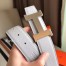 Hermes Constance Belt Buckle & Perle Clemence 38 MM Strap 