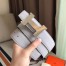 Hermes Constance Belt Buckle & Perle Clemence 38 MM Strap 