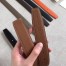 Hermes Etrier Buckle Belt & Brown Clemence 32 MM Strap 
