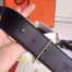 Hermes H Belt Buckle & Black Epsom 32 MM Strap 