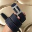 Hermes H Belt Buckle & Noir Clemence 32 MM Strap 