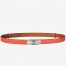 Hermes Kelly Belt In Orange Epsom Leather