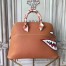 Hermes Shark Bolide 45cm Bag In Gold Calfskin
