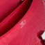 Hermes Constance 18 Handmade Bag In Red Shiny Alligator Leather 