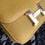 Hermes Mini Constance 18cm Jaune Epsom Bag