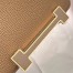 Hermes Geta Handmade Bag In Chai Chevre Mysore Leather 