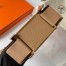 Hermes Geta Handmade Bag In Chai Chevre Mysore Leather 