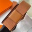 Hermes Geta Handmade Bag In Caramel Chevre Mysore Leather 